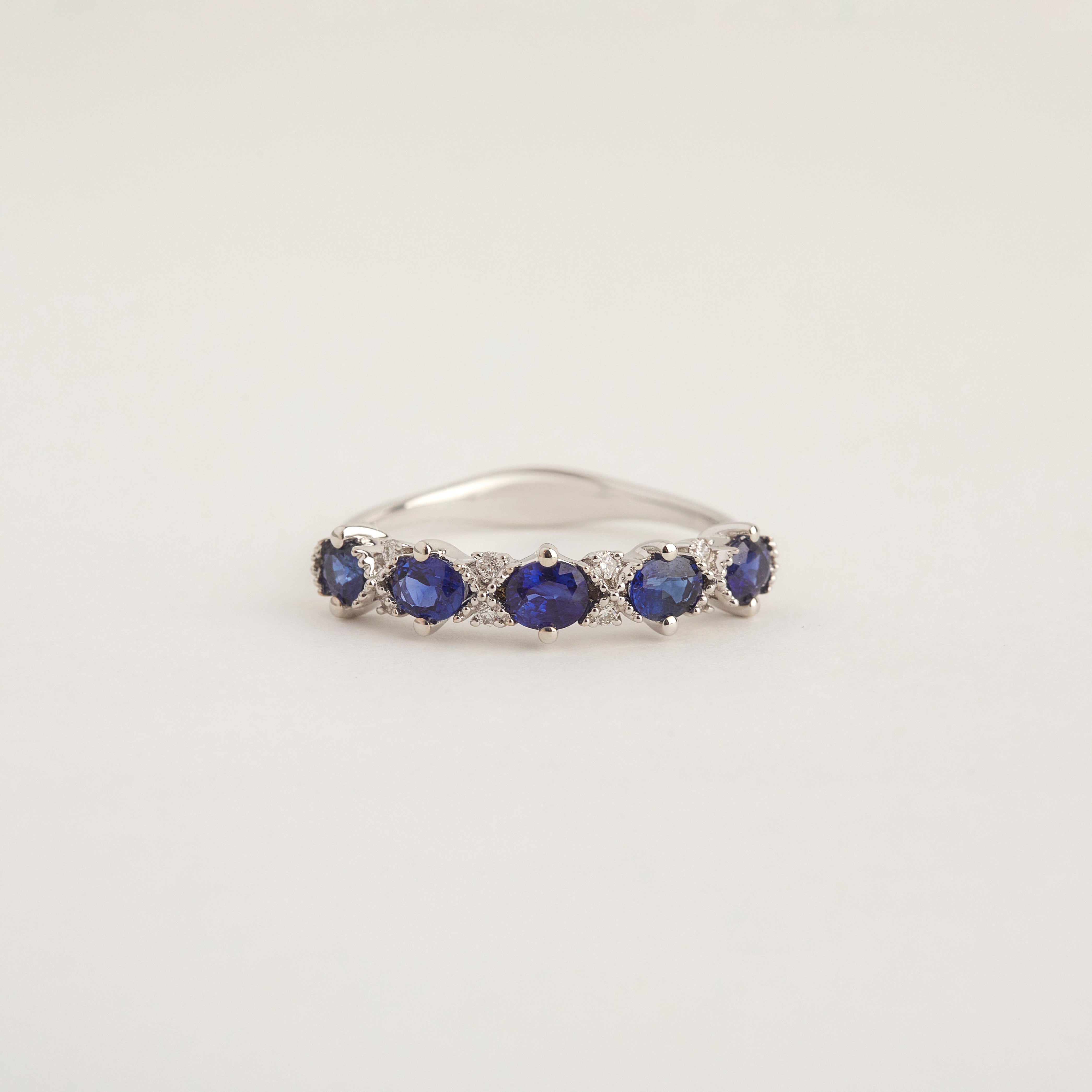 SAPPHIRE ISABELLA ETERNITY RING