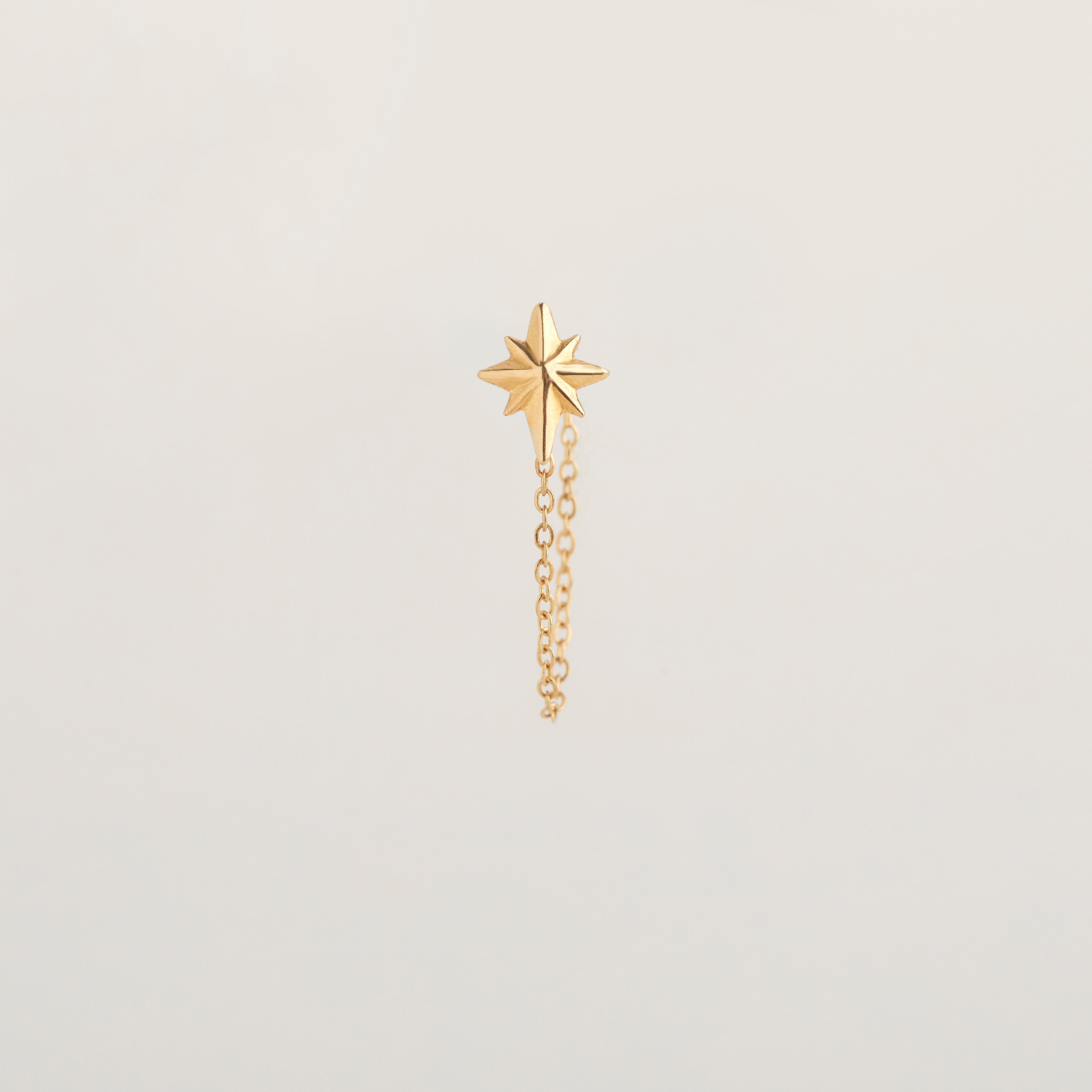 STARDUST CHAIN EARRING