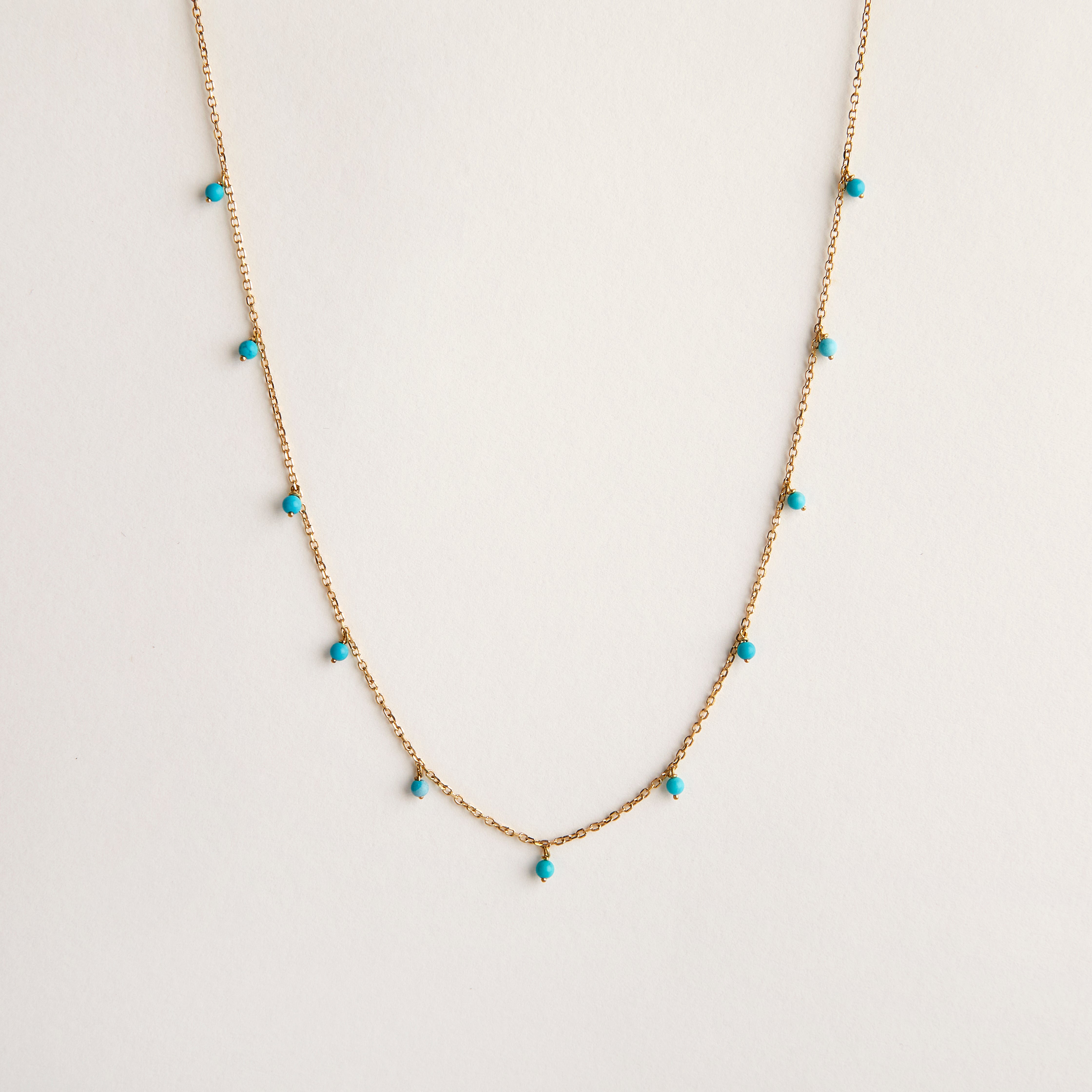 AFRICAN TURQUOISE NECKLACE