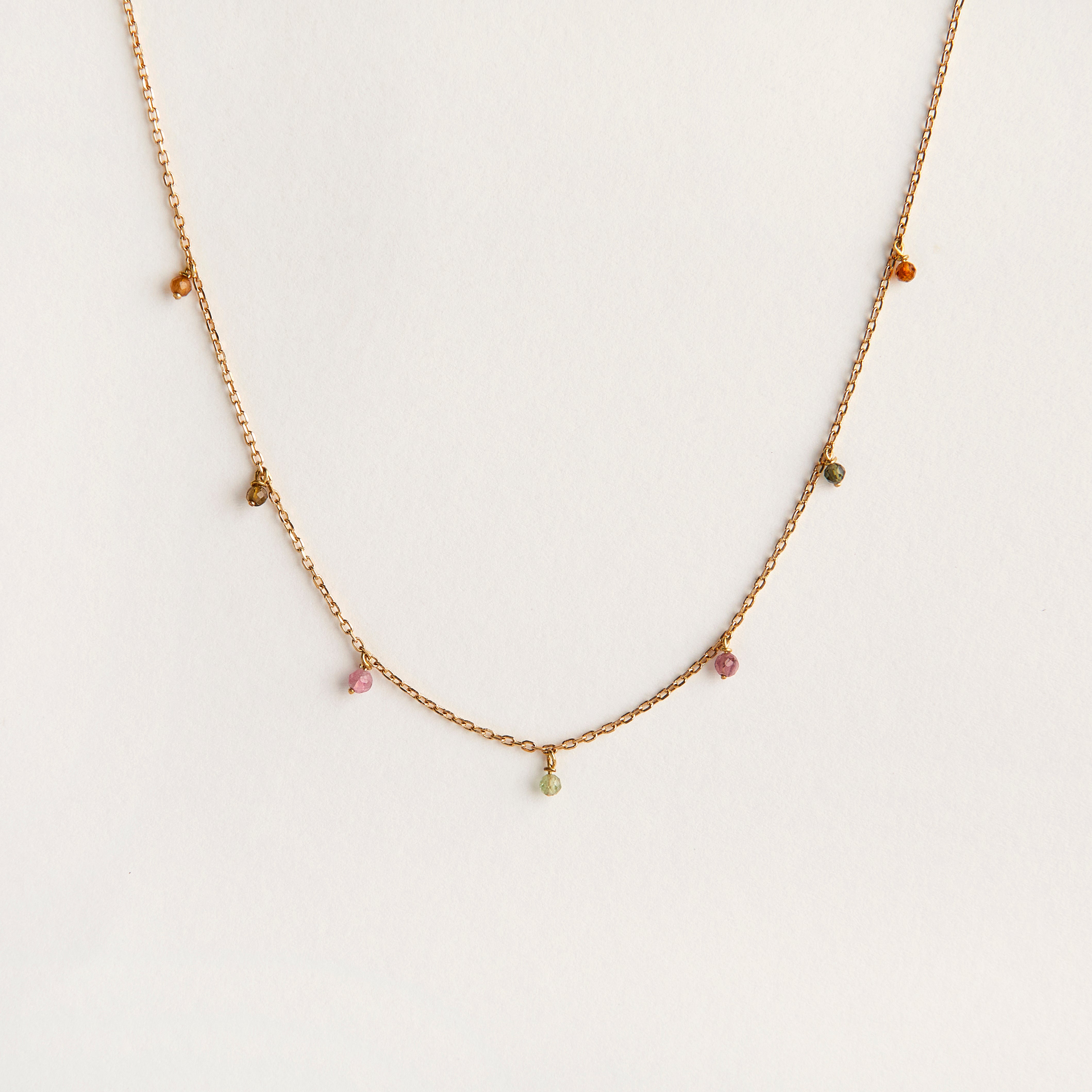 TURMALINES MULTICOLOR NECKLACE